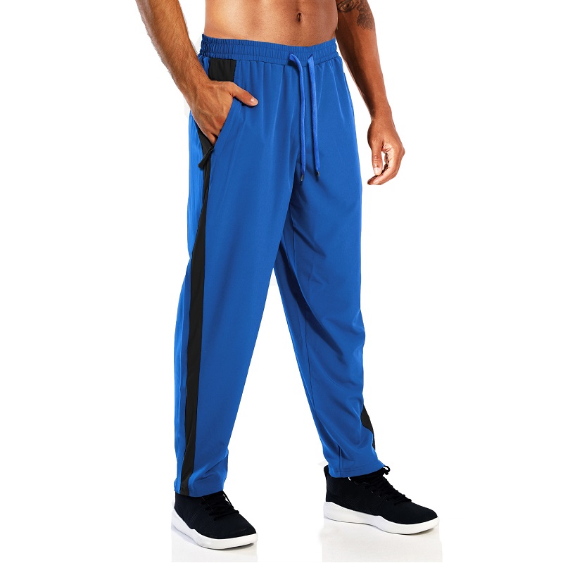 Manufacturer For Running Dry-fast Drawstring Cheap Men Pants Polyester Spandex Mens Gym Summer Trousers